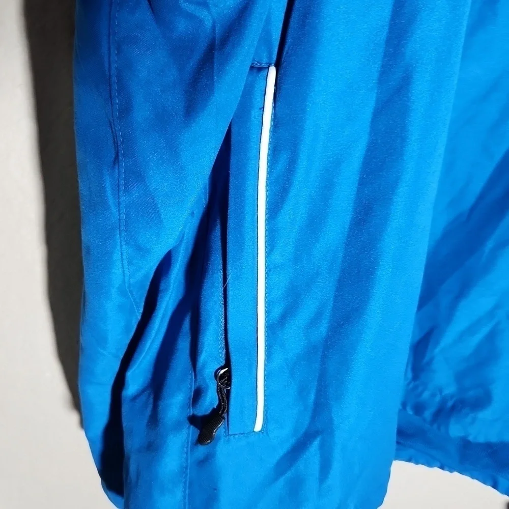 WP Golf Jacket Mens Weatherproof Wind Breaker Size XXL Blue